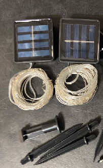 Photo 1 of 2 Pack Solar String Lights for Outside - 320LED 132FT Solar Fairy Lights Outdoor Waterproof 8 Modes, Copper Wire Solar Powered Twinkle Lights for Tree Garden Christmas Wedding Party Decor, Blue
