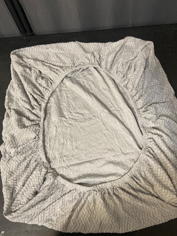 Photo 1 of 9 pc Couch Cover, Universal Stretch Chaise Sofa Slipcovers,Anti-Slip L Shape Sofa Covers, Sofa Slipcover for 3 Cushion Couch - Elastic Furniture Protector (Weave Light Grey, Triple Seat Cover)