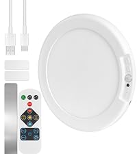 Photo 1 of 7.5 in. 1-Light RGB White Round Dimmable Motion Sensor Integrated LED Flush Mount Ceiling Light with Remote for Bedroom
