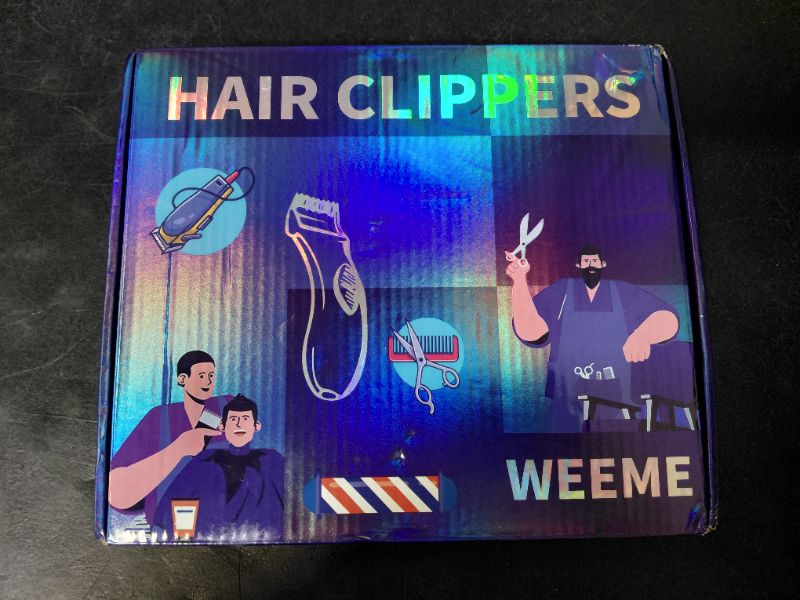 Photo 1 of Weeme Electric Set for Men, USB Rechargeable Trimmer Kit with T-Head, Perfect Gift for Him, Beard Hair Shaver, Multifunctional Clippers
