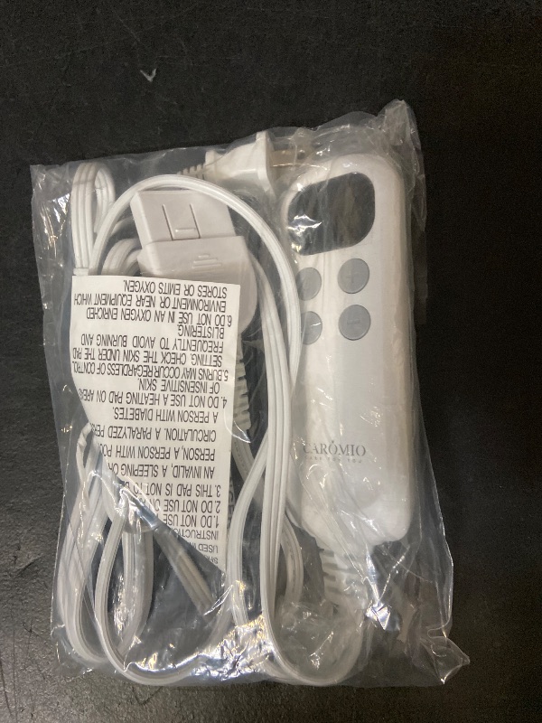 Photo 1 of CAROMIO Heating Pad for Back Pain Relief, Neck and Shoulders Electric Heating Pads