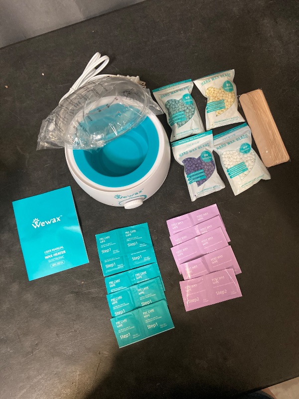 Photo 1 of WEWAX 500ML UK Standard Wax Melting Machine Set for Hair Removal, Suitable for Both Women And Men, Includes a Hard Wax Heater