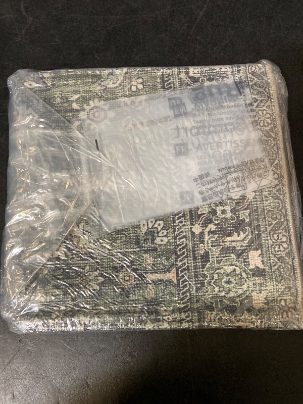 Photo 1 of 2'x8' Runner Rugs for Hallway Entryway Bathroom Kitchen Bedroom Non Skid Washable Brown Vintage Oriental Traditional Distressed Accent Runner Rugs