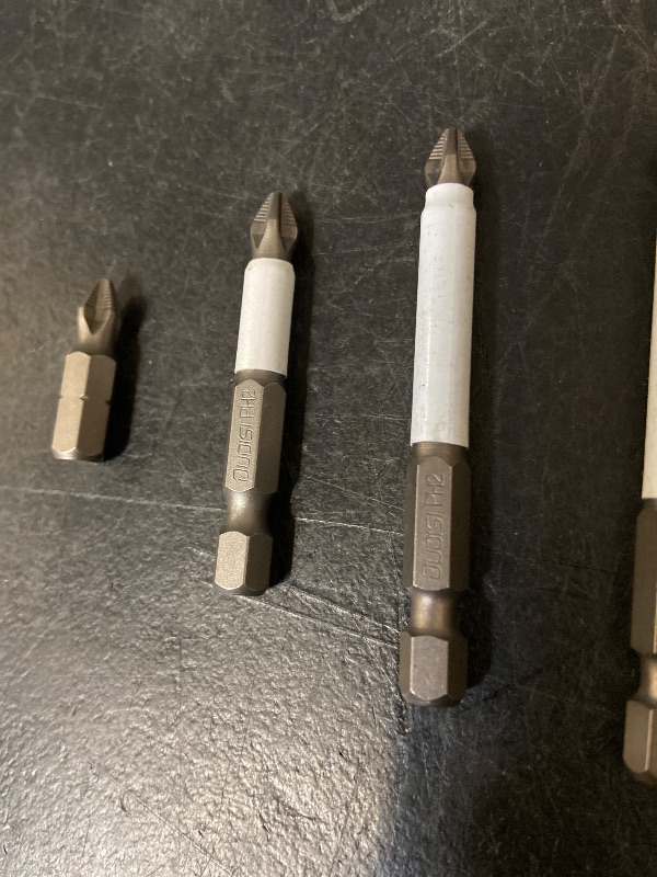 Photo 1 of 6PC 50mm 2inch phillips ph2 impact screwdriver bit perfect