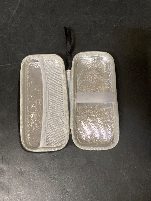 Photo 1 of Waterproof Travel Portable Shave Kit for Men Organize Hard Shell Storage Case Zipper EVA Shaving Bag