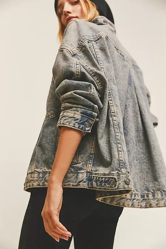 Photo 1 of Size XXL Pretty Finds Denim Jacket womens