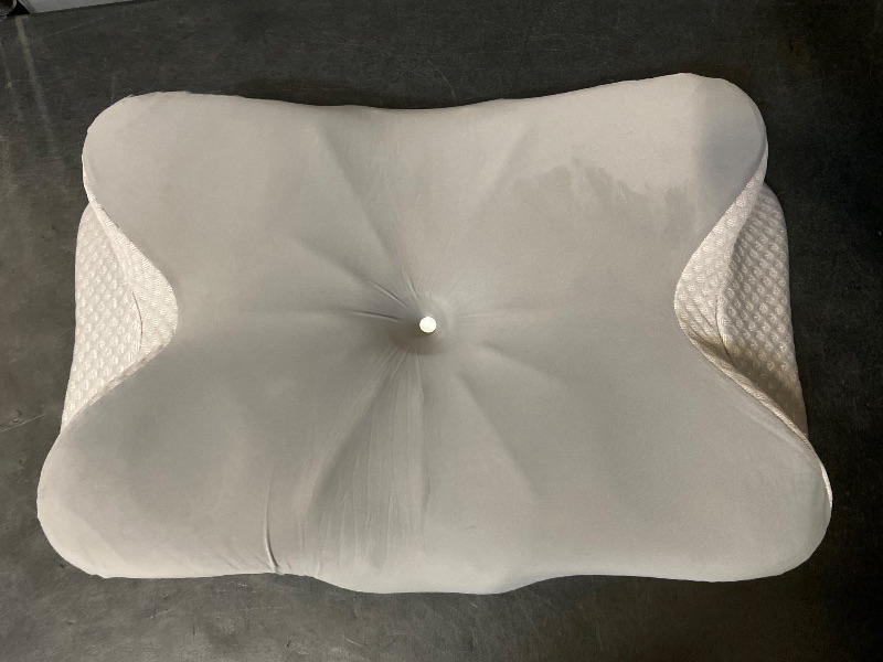 Photo 1 of Cervical Pillow for Neck and Shoulder, Memory Foam Contour Neck Pillows Ergonomic Neck Support Pillow for Side Back Stomach Sleepers Cooling Pillow with Pillowcase
