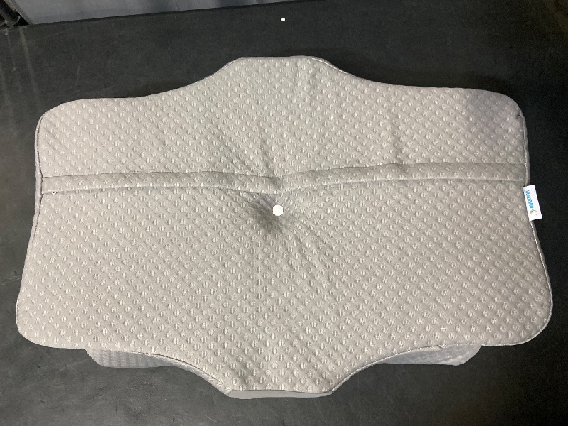 Photo 1 of Cervical Pillow for Neck and Shoulder, Memory Foam Contour Neck Pillows Ergonomic Neck Support Pillow for Side Back Stomach Sleepers Cooling Pillow with Pillowcase