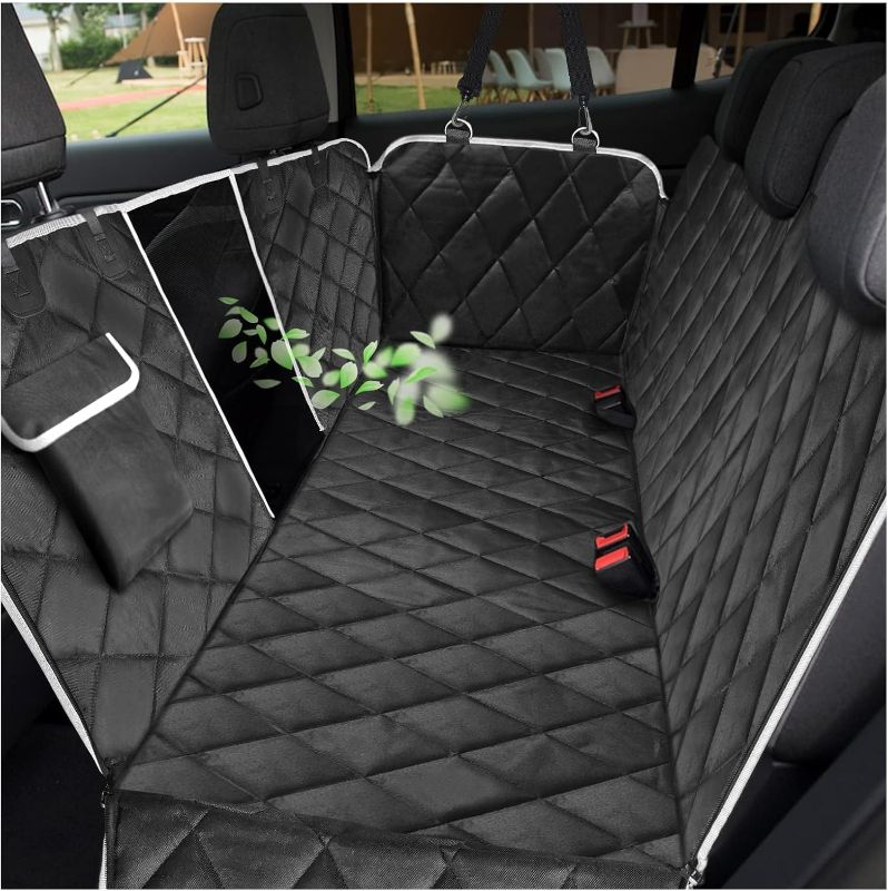 Photo 1 of Dog Car Seat Cover Soft Folding Breathable Comfortable Back Seat Pet Cushion Easy Install Durable Auto Accessories