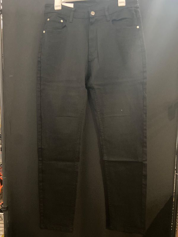 Photo 1 of  Size 30 QBLB Stretch Skinny Jeans In Black