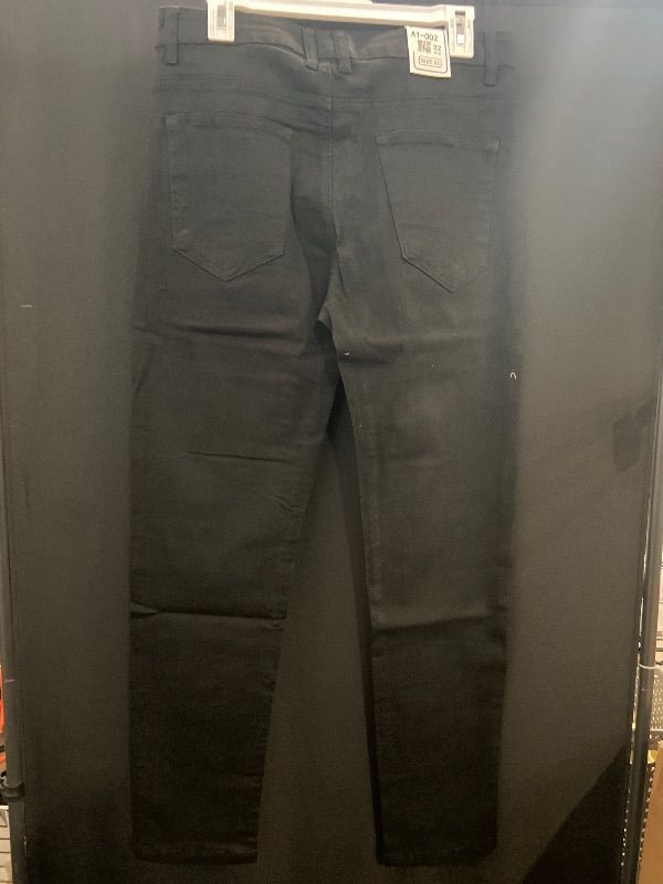 Photo 1 of  Size 30 QBLB Stretch Skinny Jeans In Black
