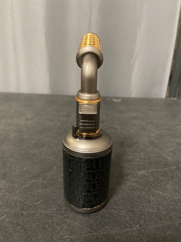Photo 1 of Blow Torch, Professional Kitchen Cooking Butane Torch with Safety Lock Adjustable Refillable Multipurpose Flame Refillable BBQ, Baking, Brulee Creme, Crafts and Soldering(Butane Gas Not Included)
