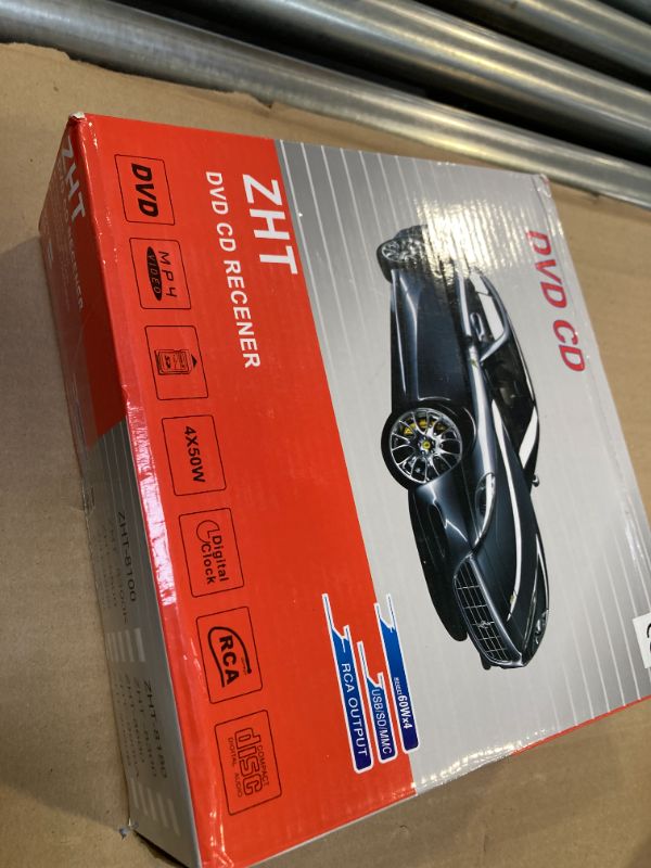 Photo 1 of Polarlander Single DIN Multimedia Car Stereo Radio with DVD Player Bluetooth Car Radio in Dash Car 1Din FM USB SD Aux Input DVD CD Player with Remote and Hands Free