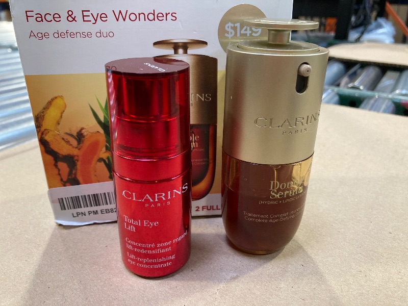 Photo 1 of Clarins NEW Double Serum | Anti Aging Face Serum | Visibly Firms, Smoothes, Boosts Radiance, and Refines Pores | 24H Hydration | All Skin Types