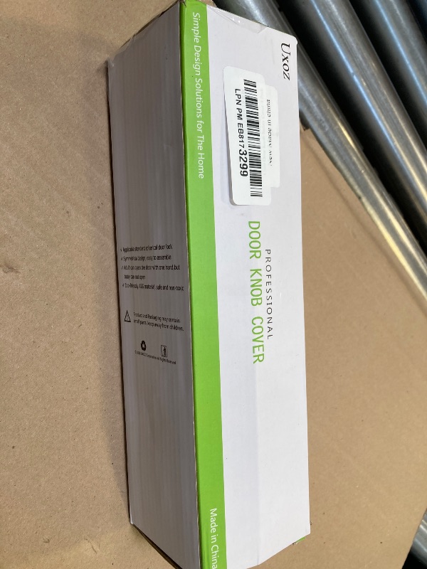 Photo 1 of Uxoz Door Knob Safety Cover, 4 Pack Baby Safety Door Handle Cover, Screw Thread Design, Reusable, Reliable Solution to Prevent Kids from Popping Off The Covers
