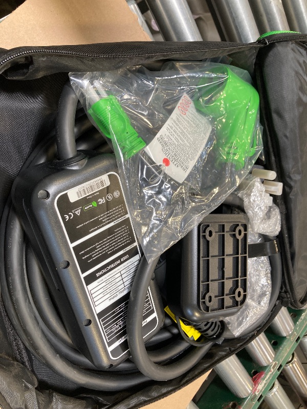 Photo 1 of OMMC Level 2 EV Charger 40Amp - 240V Electric Vehicle Portable Charging Stations with NEMA 14-50, 25FT Cable, Smart APP, 9.6KW Turbo Charge, Plug & Play for J1772 SAE/PHEVs