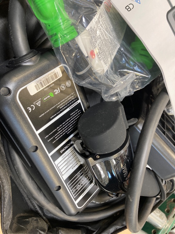 Photo 1 of OMMC Level 2 EV Charger 40Amp - 240V Electric Vehicle Portable Charging Stations with NEMA 14-50, 25FT Cable, Smart APP, 9.6KW Turbo Charge, Plug & Play for J1772 SAE/PHEVs