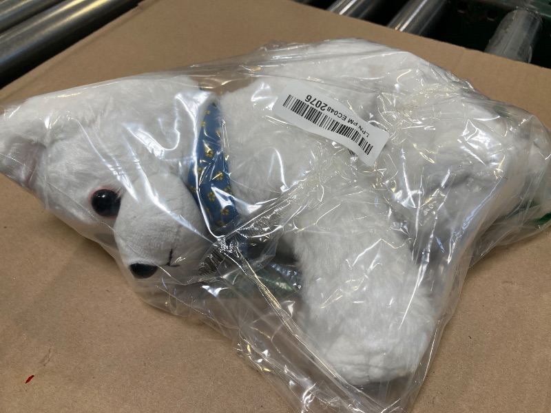Photo 1 of Athoinsu Realistic White Poodle Puppy Stuffed Animal Soft Adorable Hugging Puppy Dog Plush Toy Children's Day Holiday Birthday for Toddler Kids, 12"