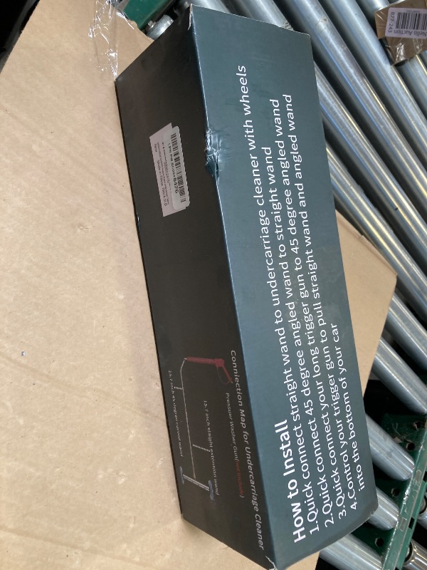 Photo 1 of RIDGE WASHER Pressure Washer Undercarriage Cleaner, 16 Inch Undercarriage Washer, Pressure Washer Under Car Cleaner with Straight Extension Wand, 4000 PSI