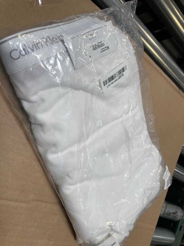 Photo 1 of Calvin Klein Men's Cotton Classics 7-pack Boxer Brief, 7 White, Medium