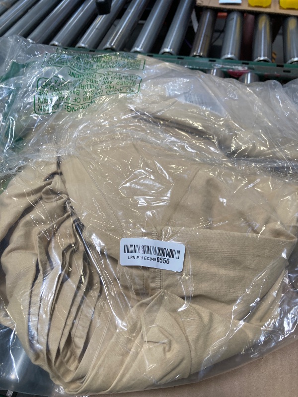 Photo 1 of Mayfair Linen 100% Cotton Bed Sheets Queen Set - 500 Thread Count Cotton Sheets for Queen Size Bed, 4 PC Set (Sand), Ultra Soft, Cooling, Sateen Weave 16" Deep Pocket Bedsheet for Hot Sleepers