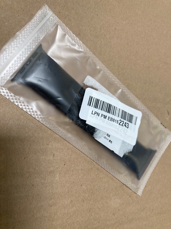 Photo 1 of Arae Stretchy WatchBand Compatible for Apple Watch Band 49 mm 45mm 44mm 42mm Comfortable Adjustable Sport Band for iWatch Series 9 8 7 6 5 4 SE 3 2 1 Ultra 1 2 Women Men - Black