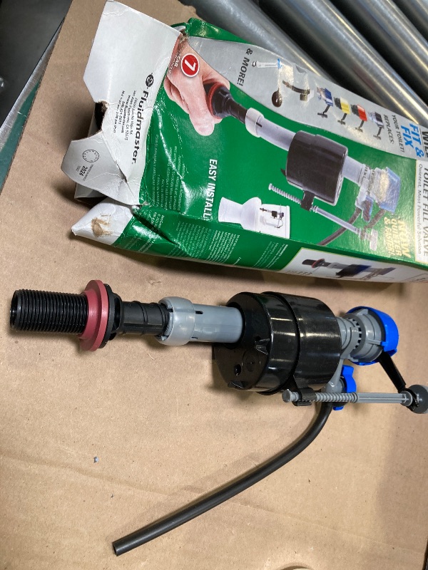 Photo 1 of Fluidmaster 400H-002 Performax Universal Toilet Fill Valve High Performance Tank and Bowl Water Control, 1-Pack, Multicolor