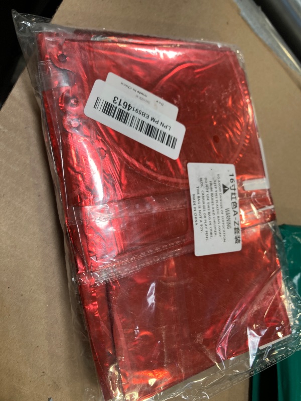 Photo 1 of TONIFUL 52 Pieces 16 Inch Red Letter A-Z Balloons,Custom Phrase Mylar Foil Alphabet Letter DIY Personalized Phrase Banner for Birthday Anniversary Celebration Graduation Party Supplies Decoration