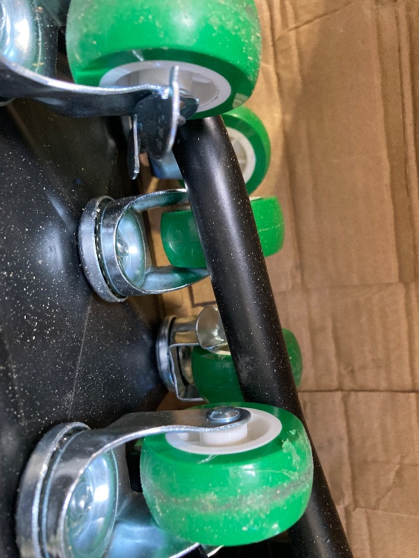 Photo 1 of NESTEASY Upgraded Heavy Duty Furniture Dolly 360° Rotating 5 Wheels, Alloy Steel Furniture Movers Up to 3748 lbs/1700 Kg Load Capacity with Measure Tape and Leveler (6.9x6.5 in)