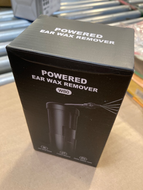 Photo 1 of Ear Wax Removal - Electric Ear Cleaner, Ear Cleaning Kit with 5 Pressure Modes, Safe and Effective Ear Cleaning Tool, Ear Irrigation Flushing System with USB Rechargeable