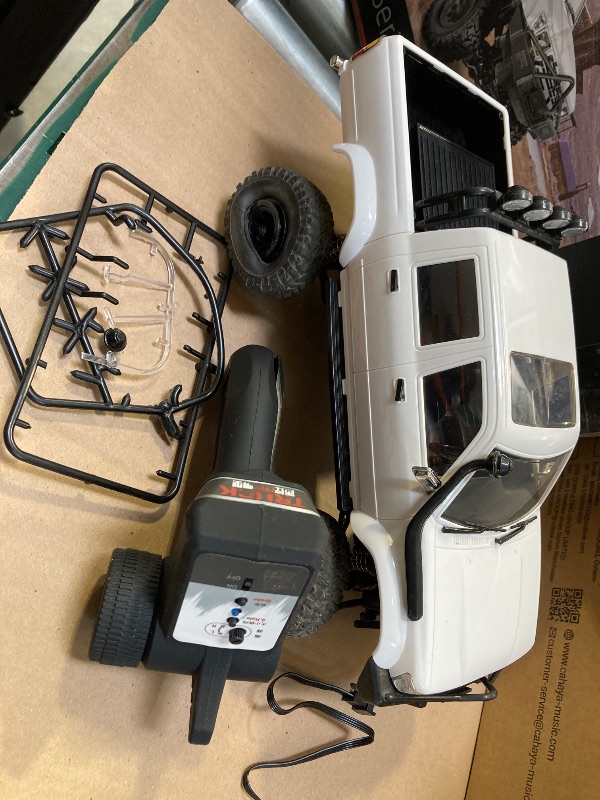 Photo 1 of RC Rock Crawler RC Truck 4x4 WPL C64-1 RC Crawler Off Road 1/16 Remote Control Truck Proportional Throttle Steering RTR Upgraded Chassis Axle Mounted Servo Counter Rotating Gearbox for Adult