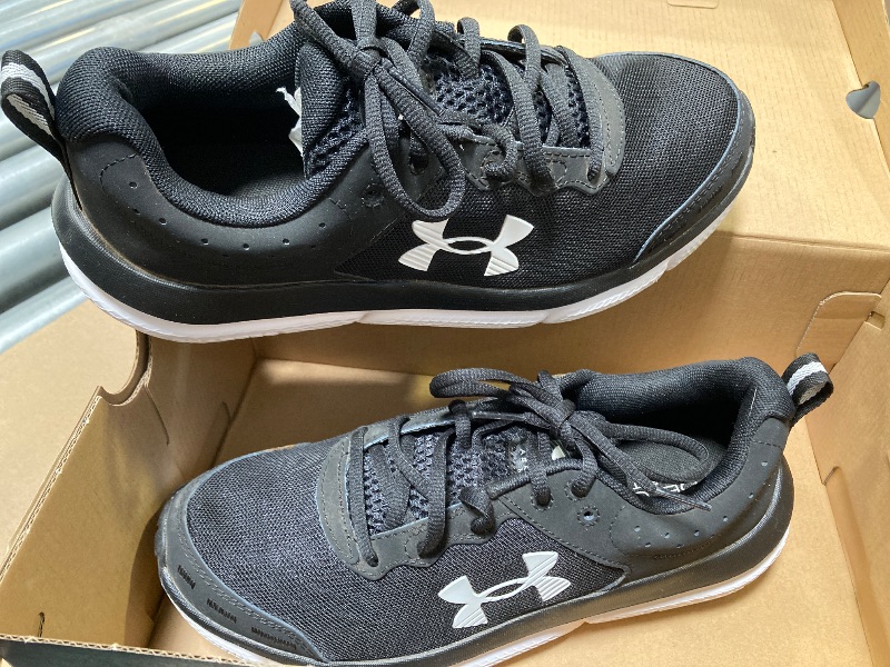 Photo 1 of Under Armour Women's Charged Assert 10, (001) Black/Black/White, 8.5, US