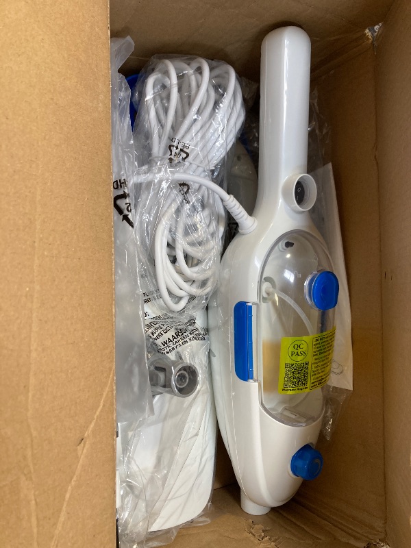 Photo 1 of Steam Mop for Hardwood Floor Cleaning, Floor Steamer Cleaner Lightweight for Vinyl, Laminate, Carpet, Tile Hard Floors w/Adjustable Steam Modes & Height, 23ft Cord, 2 Washable Pad
