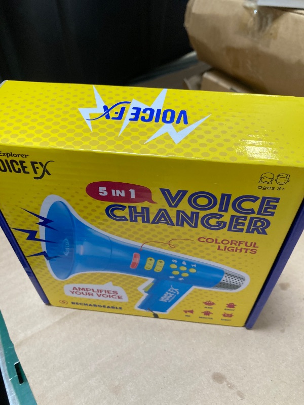 Photo 1 of Voice Changer for Kids - Gifts for Kids - Voice Changing Device for Boys & Girls Ages 3-8+ Olds - Birthday Gifts for 3, 4, 5, 7, 8 Year Old Boy - Cool Outdoor Toys Gift Ideas for Kid, Toddler
