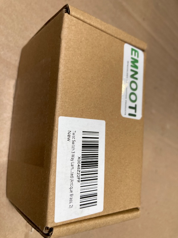 Photo 1 of 3 Way Lamp Socket with Twist Switch,E26 Standard Medium Screw Light Bulb Socket,Turning Knob 3-Way Dimmer Switch Light Socket to Repair or Replace Floor and Table Lamps,UL Listed (Antique Brass, 2)