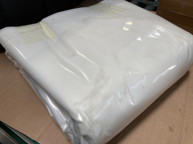 Photo 1 of Greenhouse Plastic Sheeting, 24 x 25ft 6 mil Clear Greenhouse Film, UV Resistant Thickened Plastic Sheeting Heavy Duty, Polyethylene Green House Plastic Cover