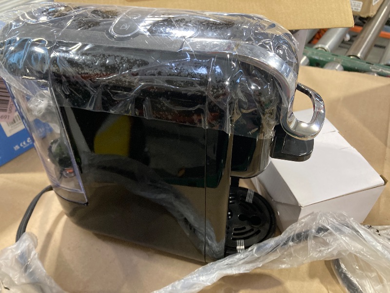Photo 1 of DIVINOCAFFÉ Espresso Maker for Nespresso Capsule, Lavazza Blue Capsule & Coffee Powder, 19 Bar Pump Pressure Makes Authentic Espresso Coffee, Mini Espresso Coffee Machines with Removable Water Tank.