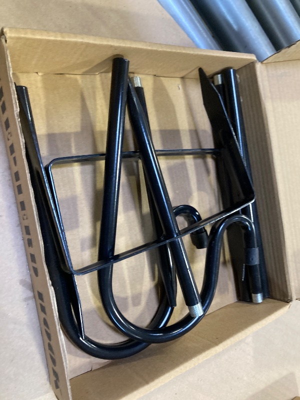 Photo 1 of EXCMARK 2 Pack Shepherd Hook 31 inch 1/2 inch Thick Use at Weddings, Hanging Solar Lights, Lanterns, Bird Feeders, Metal Hanger Hook (Black, 31 inch). U.S. Patent.