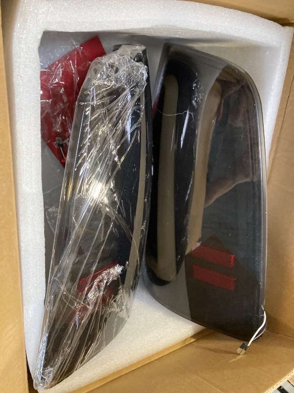 Photo 1 of SINYATO INDUST Sequential Full LED Tail Light Assembly for 2009-2018 Dodge Ram 1500/2010-2018 Ram 2500/3500, Rear Lights with Start-Up Animation, Dynamic Turn Signals, Brake Light, Reverse Light