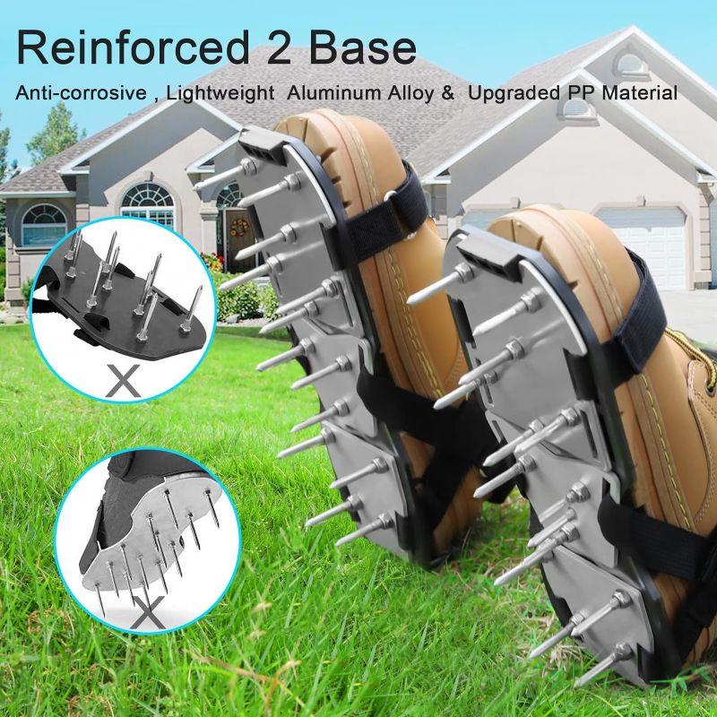 Photo 1 of DenForste Lawn Aerator Shoes for Grass -  