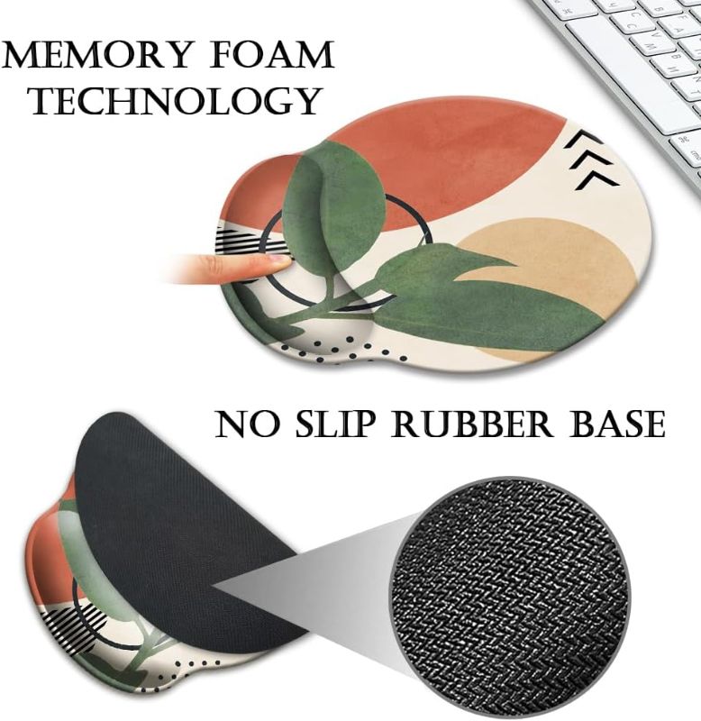 Photo 1 of HOPONY Ergonomic Mouse Pad with Wrist Support Gel Rest 