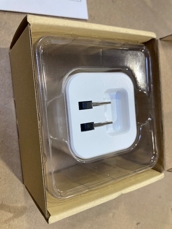 Photo 1 of BeaSaf 36W for Apple Charging Block with Built-in Watch Charger, Foldable PD Fast Charger Block for iPhone, Dual Ports Wall Charger Compatible with Apple Watch iPhone AirPods (White)