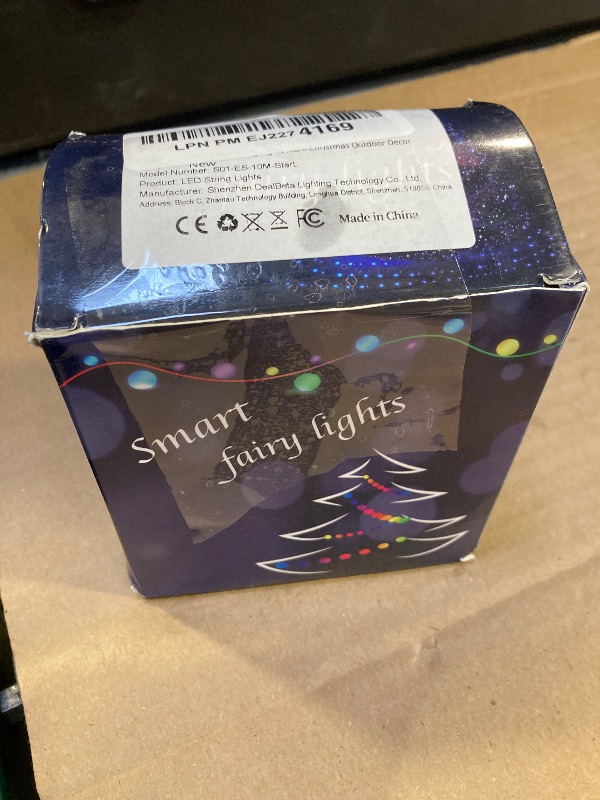 Photo 1 of Smart Star String Lights Plug in, 33Ft 16 Million Color Changing Fairy Lights RGB Built in Chip APP & Remote Control DIY Music Sync Twinkle Light for Bedroom 4th of July Decoration