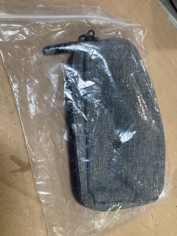 Photo 1 of FIREDOG Odor Proof Bags, Smell Proof Pouch Carbon Lined Travel Stash Storage Smellproof Bags (Black, 6.5"x4")