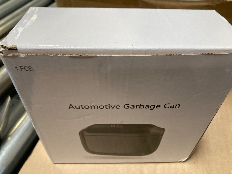 Photo 1 of OUDEW Car Trash Can with Lid?Built-in Storage Garbage Bag?Leakproof Vehicle Trash?Car Accessories for Interior,Mini Garbage Bin for Automotive, Home, Office, Kitchen, Bedroom?with 30pcs Trash Bags