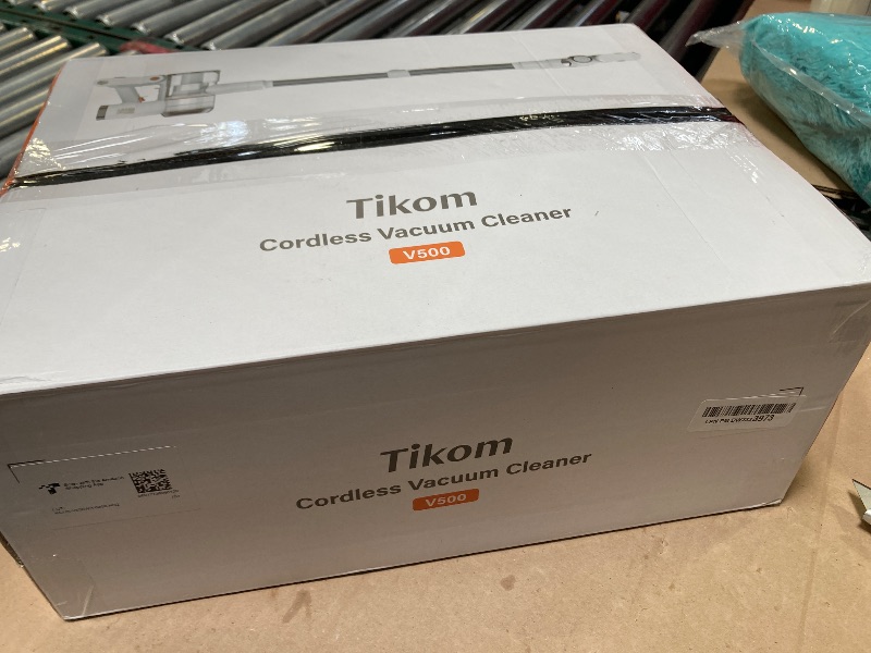 Photo 1 of Tikom V500 Cordless Vacuum Cleaner for Home, 40000Pa/450W Stick Vacuum with LED Touch Screen, Charging Wall Dock, Anti-Tangle, Lightweight Handheld Vacuum for Pet Hair, Hard Floor, Carpet