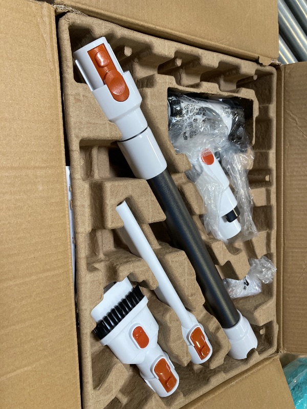 Photo 1 of Tikom V500 Cordless Vacuum Cleaner for Home, 40000Pa/450W Stick Vacuum with LED Touch Screen, Charging Wall Dock, Anti-Tangle, Lightweight Handheld Vacuum for Pet Hair, Hard Floor, Carpet