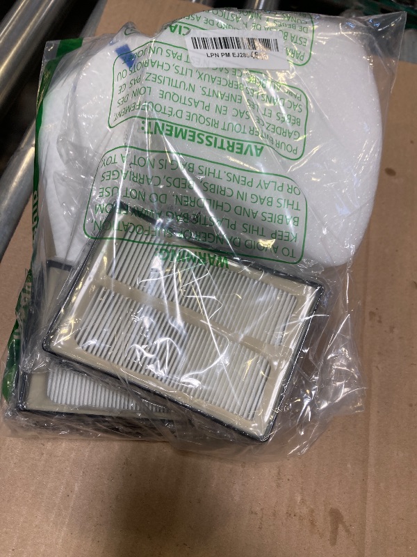 Photo 1 of 2 + 4 Pack Filters for Shark Vacuum Navigator Lift Away Filter Replacement NV350 NV351 NV352 NV355 NV356E NV360 UV440 UV540 CU500 XFF350 XHF350