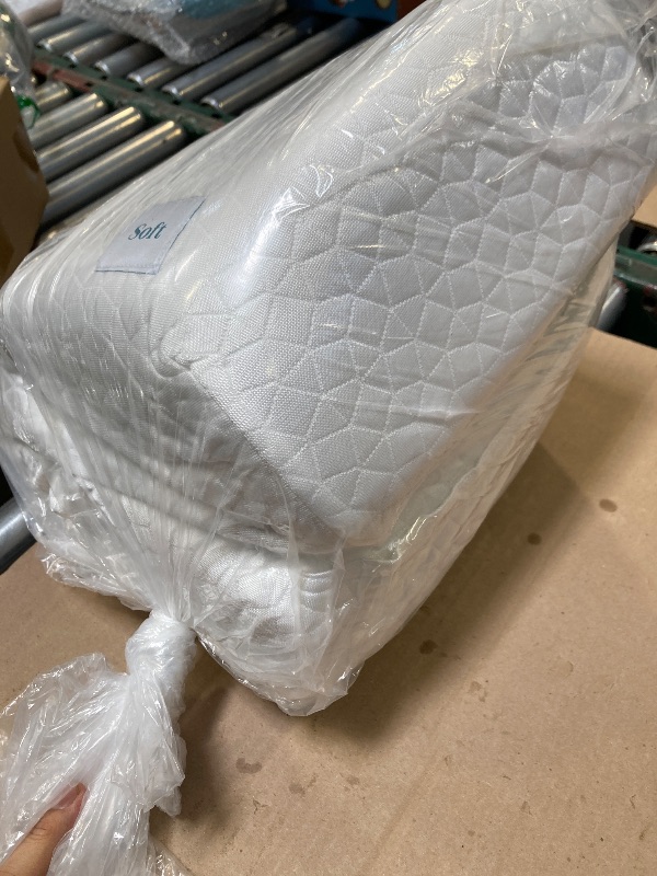 Photo 1 of HARBOREST Ice Cube Cooling Pillow for Side Sleepers Memory Foam Side Sleeper Pillow Support Head & Neck for Pain Relief?12"x24"x5"