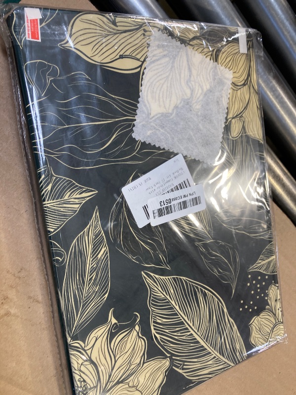 Photo 1 of CISSOOK Compatible with MacBook Air 15 inch Case 2023 2024 2025 Release A2941 M2 A3114 M3 A3241 M4 Chip, Teal Plastic Hard Shell Case Keyboard Cover Screen Protector, Elegant Floral
